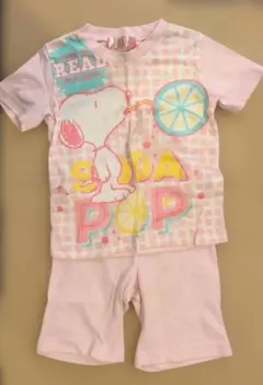 スヌーピー　半袖パジャマ　上下セット 100cm