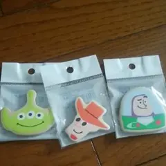 TOY STORY　トイストーリー　ウッド　マグネット　3個　セット　新品未使用