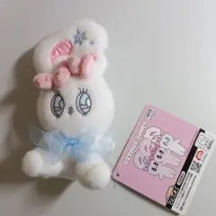 エスターバニー　スノーリボンマスコット　白