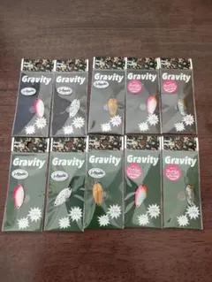 ディープパラドックス グラビティ1.35g 城峰オリカラ 10点 ディープパラドックス グラビティ 1.35g 1.65g オリカラ シュルト