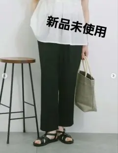 【接触冷感】マルチスタイルイージーパンツ 　Samansa Mos2 blue