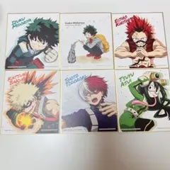 僕のヒーローアカデミア ヒロアカ 一番くじ 色紙