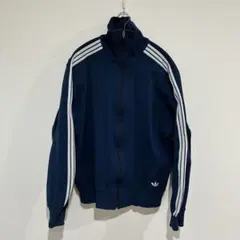 adidas 70's 西ドイツ ネイビー トラックジャケット サイズ5
