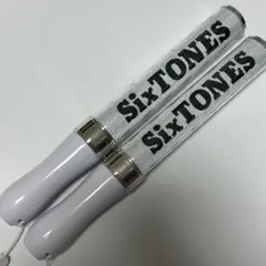 2本セット チェンエラ ペンライト sixtones シルバー