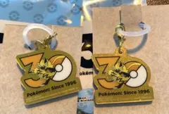 ポケモン ポケチャーム 30周年ロゴマスコット ゼラオラ 2点