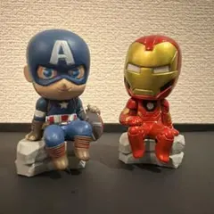 マーベル ブレイクタイムヒーローズ キャプテン・アメリカ アイアンマン セットのサムネイル