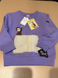 プティマイン　ジョージ刺繍 トレーナー 95cm