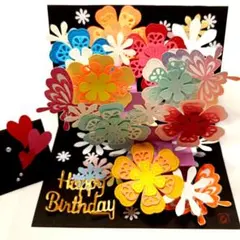 フォロワー様限定♡世界に1つだけのバースデーハンドメイドメッセージカード