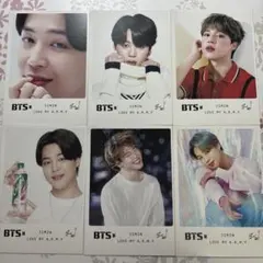 BTS ジミン ポストカード　トレカ　6枚セット　まとめ売り