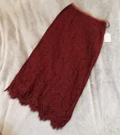 ロペピクニック　レース　ロングスカート