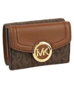 マイケルコース MICHEAL KORS 三つ折財布 コインケース ブラウン