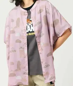 Lサイズ　シアーシャツ　Women 　イカク　レッサーパンダ　グラニフのサムネイル