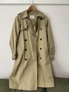 美品 PUBLIC TOKYO ベージュ トレンチコート
