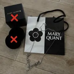 マリークワント　デイジーモチーフ シルバーメタル ネックレス