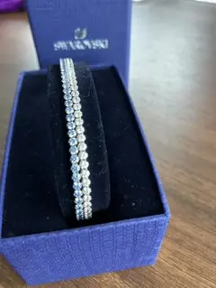 コンプレックスビズ クリスタルメッシュパヴェ スリムバレッタ アイス
