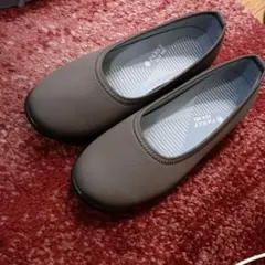 PANSY フラットシューズ 230 EEE ブラウン