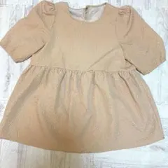 ペプラムブラウス　Mサイズ