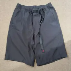 GRAMICCI USA シアサッカーショートパンツ 黒色 Lサイズ