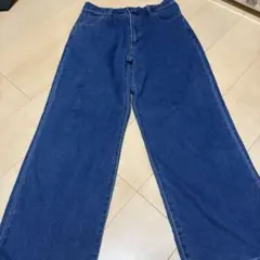 インディゴ Lサイズ デニムパンツ
