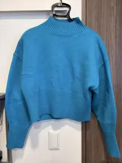 ROPÉ PICNIC タートルネックニット 38 青