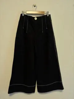 【ZARA】ブラック ワイドパンツ