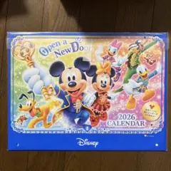 【新品未開封】第一生命非売品 ディズニー2026年壁掛けカレンダー