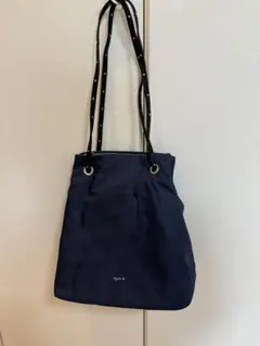 アニエスベー　ナイロンバッグ