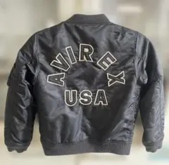 AVIREX MA-1 ブラックジャケット
