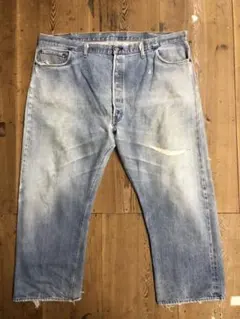 70s LEVIS 501 66前期 ビンテージ オリジナル 47インチ バナー