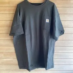 S416.7 carhartt オリーブ色 L ルーズフィット Tシャツ