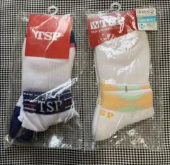 TSP 卓球ソックス 2足セット(22〜24cm)サイズ