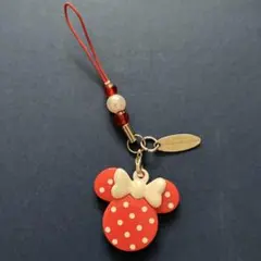東京ディズニーリゾート　ミニーマウス ストラップ ミラー付き