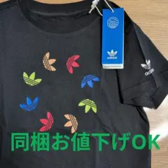 adidas カラフルロゴ Tシャツ