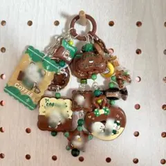 ハンドメイド ジャラジャラキーホルダー