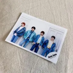 SexyZone timelesz 公式写真　集合⑨