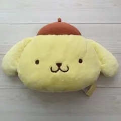 先着順❗️新品 サンリオキャラクターズ フェイス形クッション ポムポムプリン