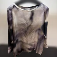 MaxMara 長袖カットソー グラデーション柄 イタリア製シルクのサムネイル