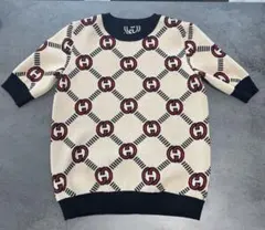 GUCCI GG総柄 半袖ニット リバーシブルのサムネイル