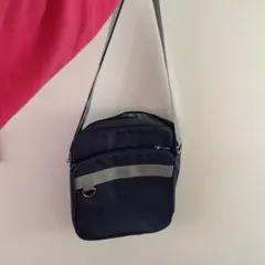 ネイビー ショルダー スクールバック