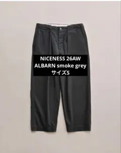 NICENESS ALBARN 26AW Sサイズ - メルカリ