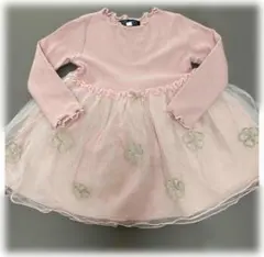 ピンク フリル ワンピース