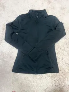 FOREVER 21 ブラック ジャージ ジャケット Sのサムネイル