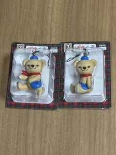 ぽすくま フィギュアストラップ 2個セット 郵便局
