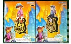ズートピア ニック ジュディ フィギュア 2点セット