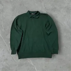 90s POLO Ralph Lauren ダークグリーン ポロシャツ