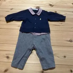 familiar 70cm カバーオール　ロンパース