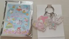 サンリオ 3連アクリルキーホルダー マイメロディ