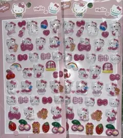 ハローキティ キティ ぷっくりシール 3dステッカー 立体シール