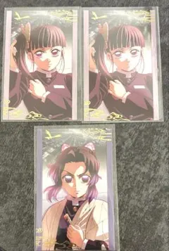 鬼滅の刃　栗花落カナヲ　胡蝶しのぶ　無限城編　ランダムフォトカード