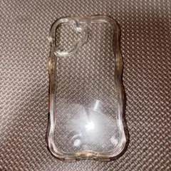iPhone16用 ウェーブデザイン クリアケース iFace